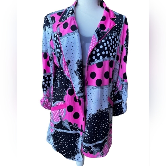 Two Piece 90s Abstract Shirt And Jacket - Picture 5 of 9